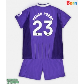 Tottenham Hotspur Pedro Porro #23 Replika Babytøj Tredje sæt Børn 2026-27 Kortærmet (+ Korte bukser)